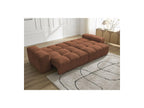 Anakin - Straight Convertible Sofa with Storage - Bouclé Fabric - 2 Cushions