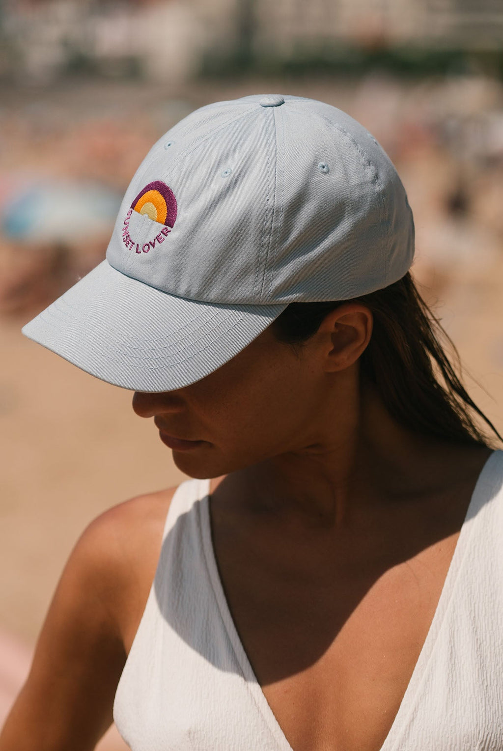 Sunset Sky Blue Cap