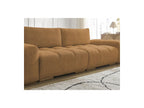 Anakin - Straight Convertible Sofa with Storage - Bouclé Fabric - 2 Cushions