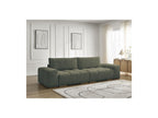 Anakin - Straight Convertible Sofa with Storage - Bouclé Fabric - 2 Cushions