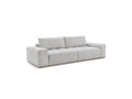 Anakin - Straight Convertible Sofa with Storage - Bouclé Fabric - 2 Cushions