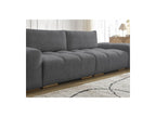 Anakin - Straight Convertible Sofa with Storage - Bouclé Fabric - 2 Cushions