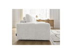 Anakin - Straight Convertible Sofa with Storage - Bouclé Fabric - 2 Cushions