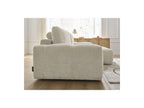 Anakin - Canapé D'Angle Convertible Réversible Coffre - Tissu Bouclette - 2 Coussins