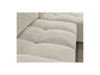 Anakin - Canapé D'Angle Convertible Réversible Coffre - Tissu Bouclette - 2 Coussins