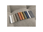 Anakin - Canapé D'Angle Convertible Réversible Coffre - Tissu Bouclette - 2 Coussins