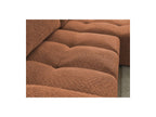 Anakin - Canapé D'Angle Convertible Réversible Coffre - Tissu Bouclette - 2 Coussins