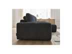 Anakin - Canapé D'Angle Convertible Réversible Coffre - Tissu Bouclette - 2 Coussins