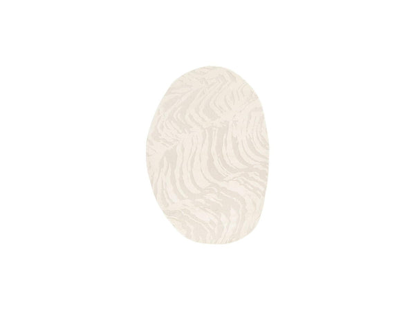 Orian - Alfombra de pelo corto - Motivo abstracto - Beige