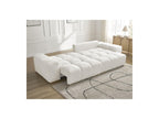 Anakin - Canapé D'Angle Réversible Convertible Coffre - Tissu Texturé - 6 Coussins