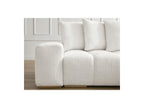 Anakin - Canapé D'Angle Réversible Convertible Coffre - Tissu Texturé - 6 Coussins