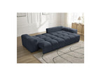 Anakin - Canapé D'Angle Réversible Convertible Coffre - Tissu Texturé - 6 Coussins