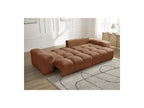 Anakin - Canapé D'Angle Réversible Convertible Coffre - Tissu Texturé - 6 Coussins