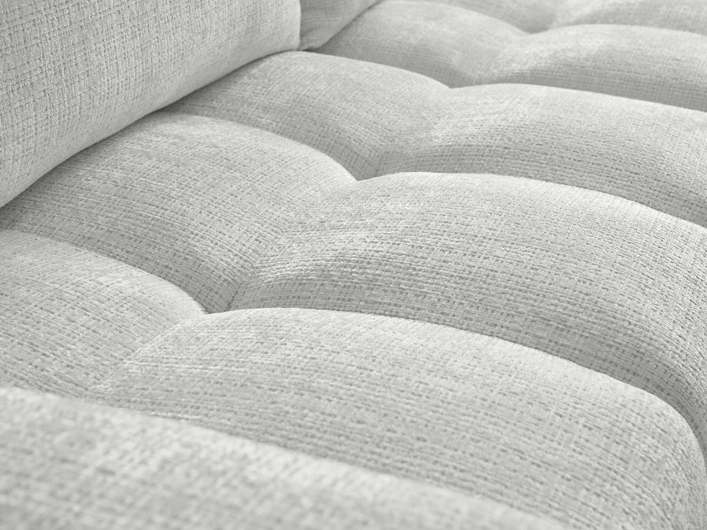 Anakin - Reversible Corner Sofa - Textured Fabric - 2 Cushions