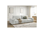 Anakin - Canapé Droit Convertible Coffre - Tissu Texturé - 2 Coussins