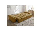 Anakin - Canapé Droit Convertible Coffre - Tissu Texturé - 2 Coussins