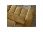 Anakin - Canapé Droit Convertible Coffre - Tissu Texturé - 2 Coussins