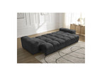 Anakin - Canapé Droit Convertible Coffre - Tissu Texturé - 2 Coussins