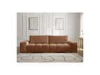 Anakin - Canapé Droit Convertible Coffre - Tissu Texturé - 2 Coussins