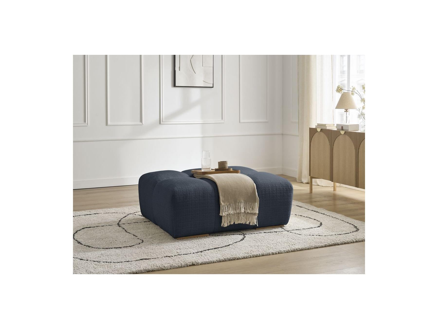 Anakin - Pouf - Tissu Texturé