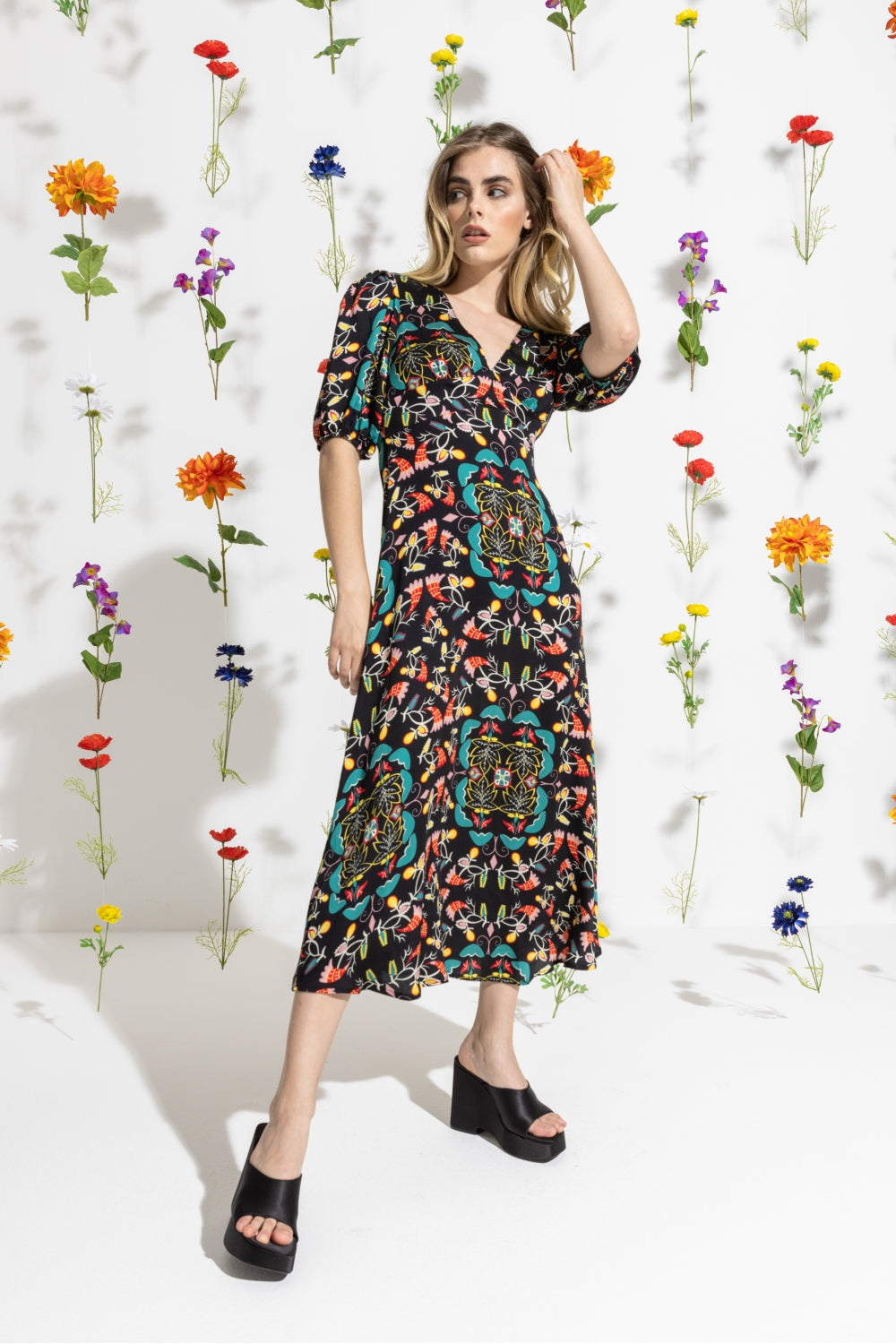 Robe Marianne - Noir