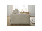 Anakin - Fixed 3-Seater Straight Sofa - Textured Fabric - 2 Cushions