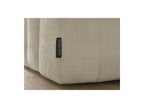 Anakin - Fixed 3-Seater Straight Sofa - Textured Fabric - 2 Cushions
