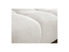 Anakin - Fixed 3-Seater Straight Sofa - Textured Fabric - 2 Cushions