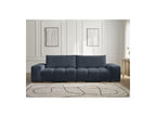 Anakin - Fixed 3-Seater Straight Sofa - Textured Fabric - 2 Cushions