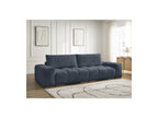 Anakin - Fixed 3-Seater Straight Sofa - Textured Fabric - 2 Cushions