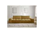 Anakin - Fixed 3-Seater Straight Sofa - Textured Fabric - 2 Cushions