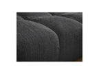 Anakin - Fixed 3-Seater Straight Sofa - Textured Fabric - 2 Cushions