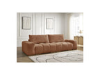 Anakin - Fixed 3-Seater Straight Sofa - Textured Fabric - 2 Cushions