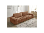 Anakin - Fixed 3-Seater Straight Sofa - Textured Fabric - 2 Cushions