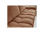 Anakin - Fixed 3-Seater Straight Sofa - Textured Fabric - 2 Cushions