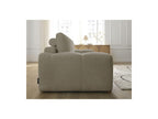 Anakin - Fixed 3-Seater Straight Sofa - Textured Fabric - 2 Cushions