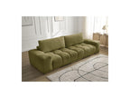 Anakin - Fixed 3-Seater Straight Sofa - Textured Fabric - 2 Cushions