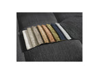 Anakin - Fixed Straight 3-Seater Sofa - Textured Fabric - 6 Cushions