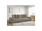 Anakin - Fixed Straight 3-Seater Sofa - Textured Fabric - 6 Cushions