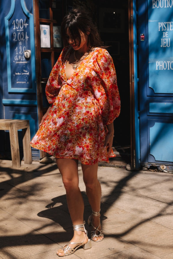 Robe Rime Imprime Anthemis