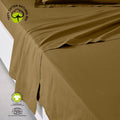 Organic - Drap Plat - Marron