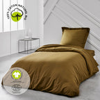 Organic - Drap Plat - Marron