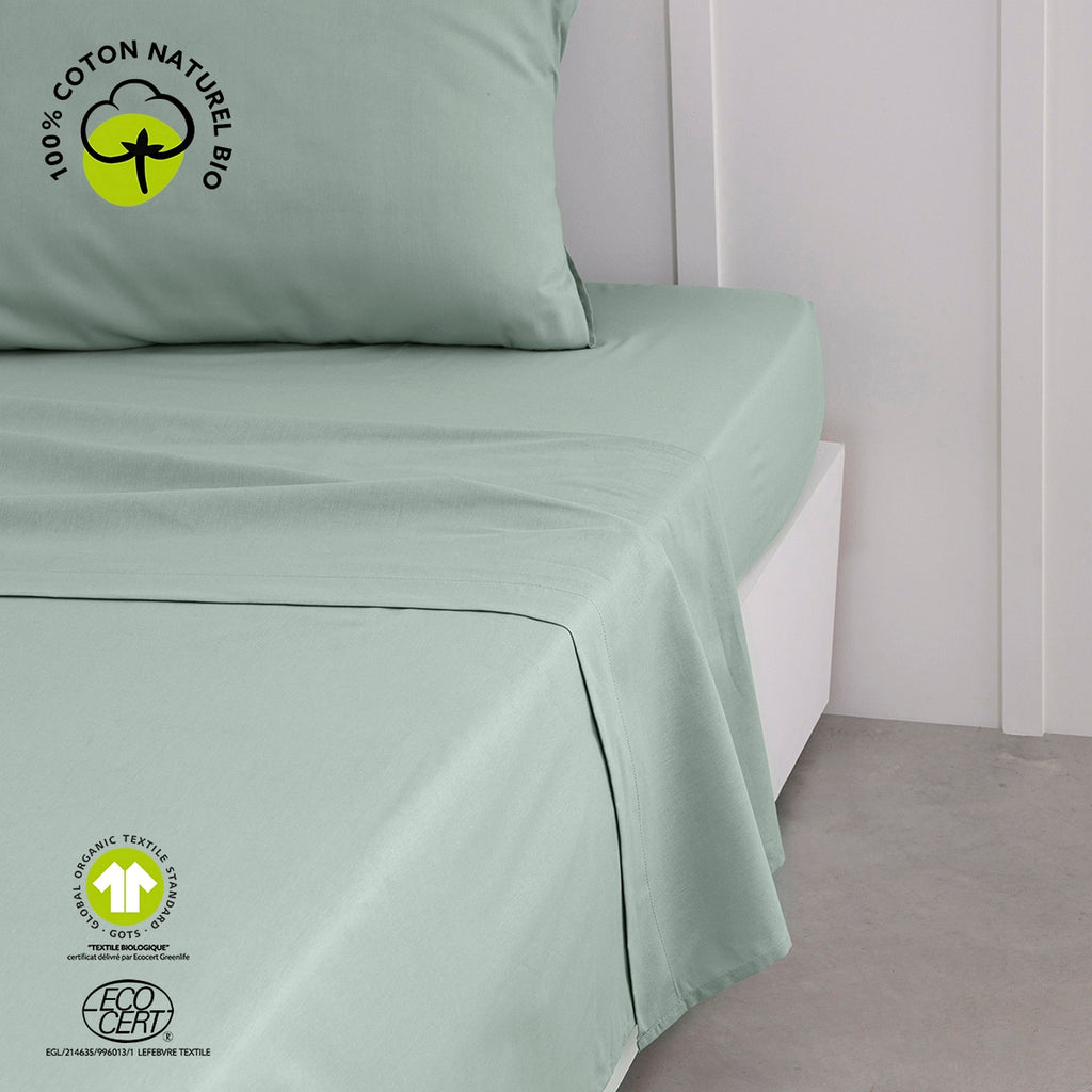 Organic - Drap Plat - Vert