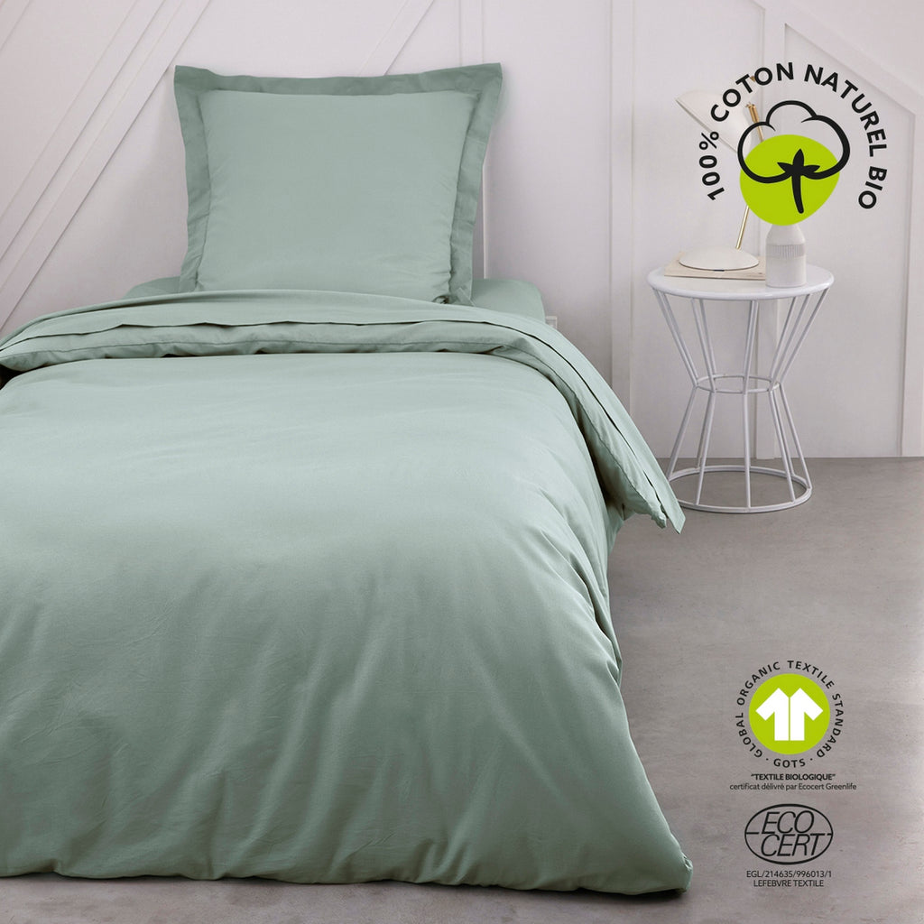 Organic - Drap Plat - Vert