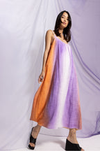 La Robe Michèle Tie & Dye Lilas