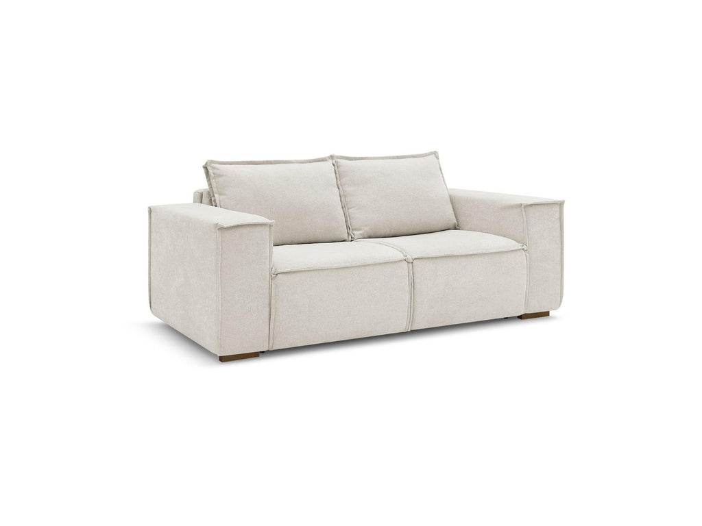 Chelsea - Sofá recto cama con apertura exprés - Tejido texturizado - 140X200
