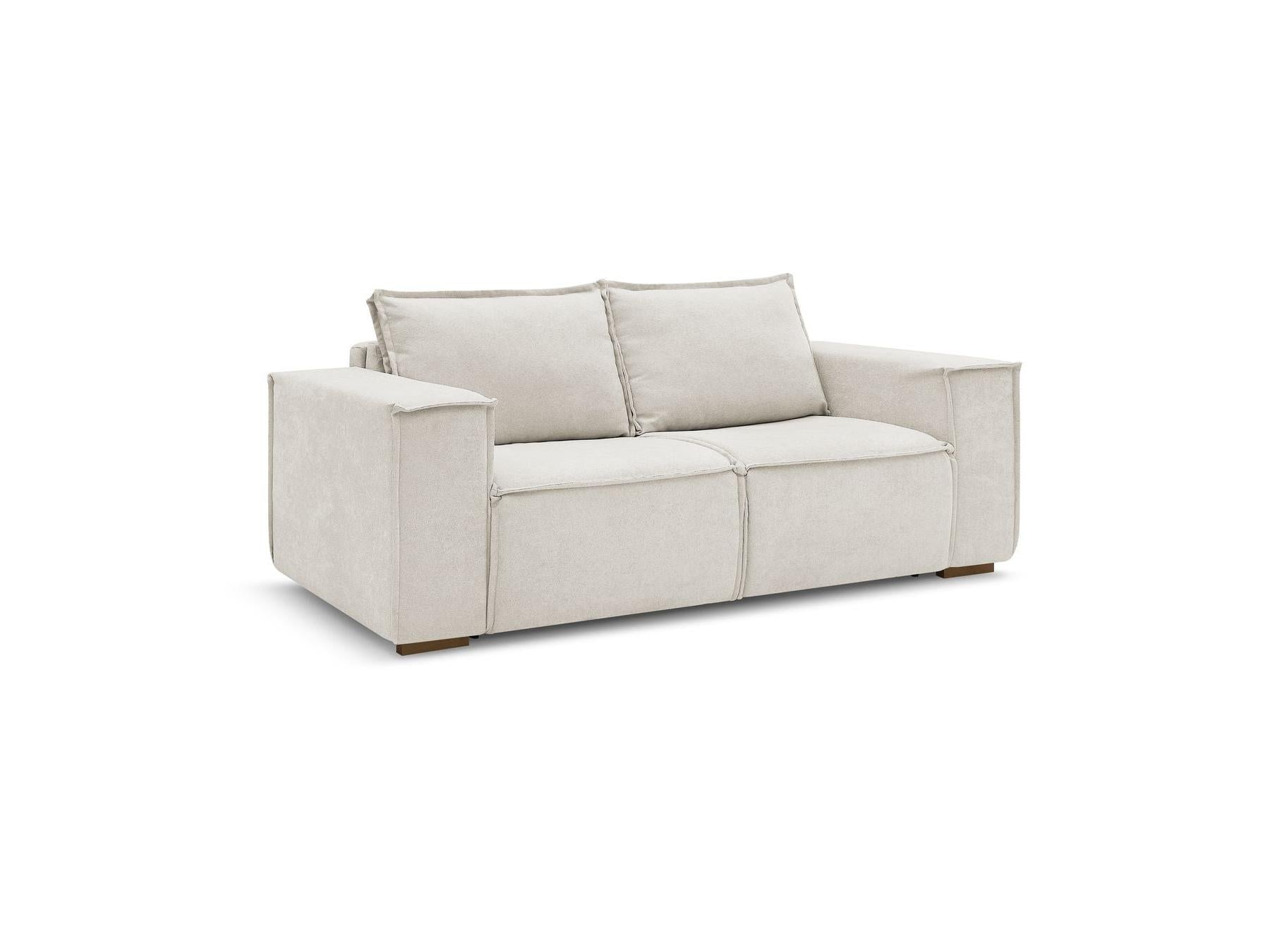Chelsea - Sofá recto cama con apertura exprés - Tejido texturizado - 140X200