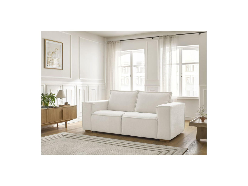 Chelsea - Canapé Droit Convertible Ouverture Express - Tissu Texturé - 160X200