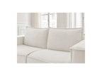 Chelsea - Canapé Droit Convertible Ouverture Express - Tissu Texturé - 160X200