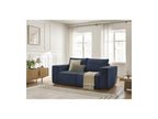 Chelsea - Canapé Droit Convertible Ouverture Express - Tissu Texturé - 160X200